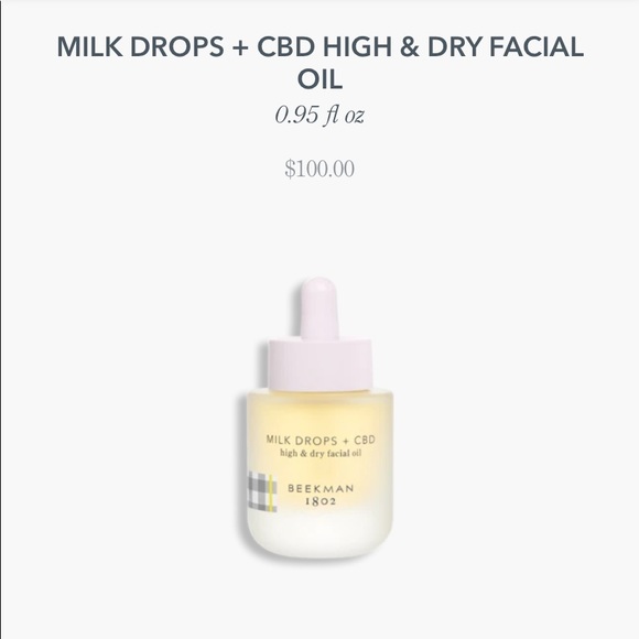 ❗️SOLD❗️BEEKMAN 1802 MILK DROPS + FACIAL OIL - Picture 3 of 8